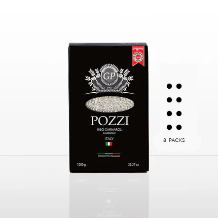 Riso carnaroli classico” 8 confezioni da 500 g di riso